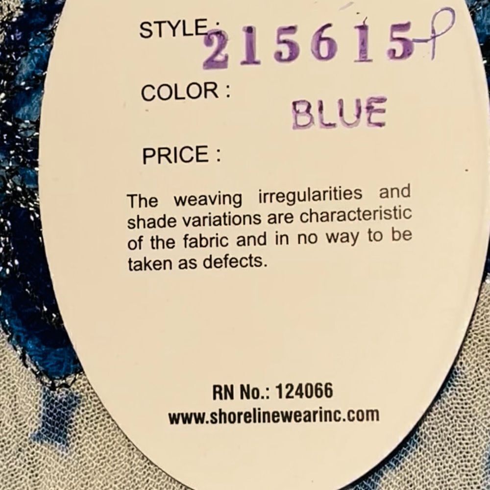 SHORELINE Summer Shift Dress Women Multiple Sizes Blue Tie-Dye Sleeveless NEW - Picture 10 of 12